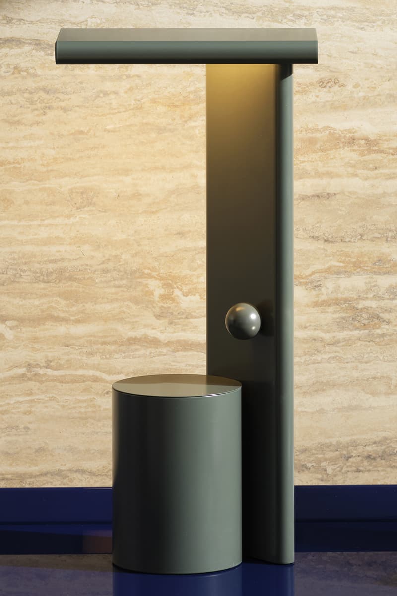Ferréol Babin Stacks Geometric Shapes for "Polyshape" Lamp Cassina