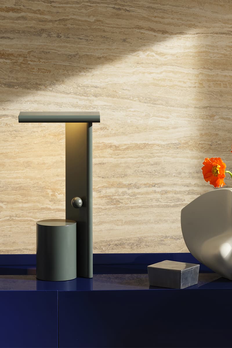 Ferréol Babin Stacks Geometric Shapes for "Polyshape" Lamp Cassina