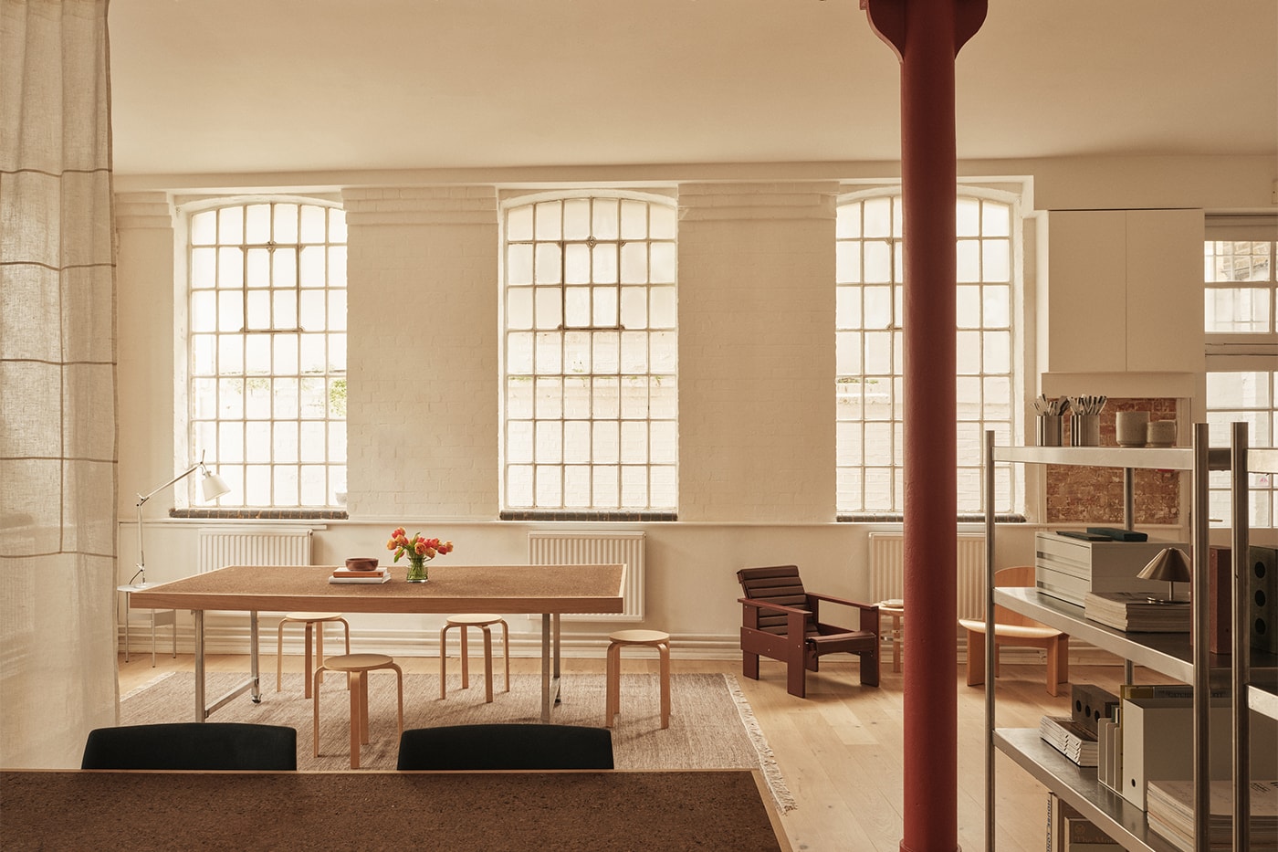 Tour The East London Office of an Architecture Communications Studio SALT Thiss Studio