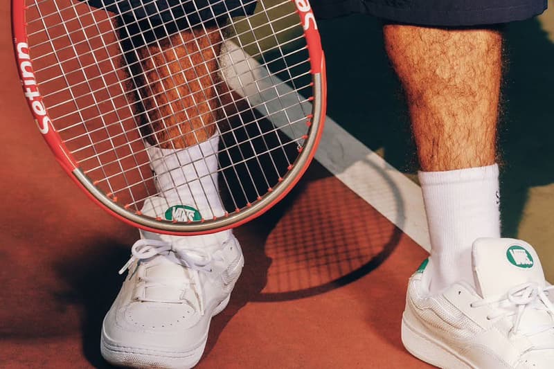 Vans Hits the Courts with Setinn To Serve Up Two Tennis Sneakers  release info authentic speed clothes apparel capsule collab price wimbledon authentic shoe skate skateboarding speed 