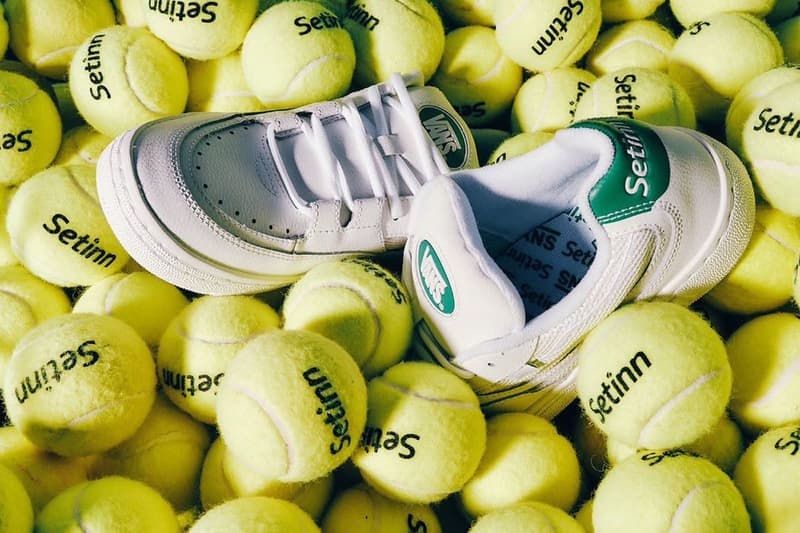 Vans Hits the Courts with Setinn To Serve Up Two Tennis Sneakers  release info authentic speed clothes apparel capsule collab price wimbledon authentic shoe skate skateboarding speed 