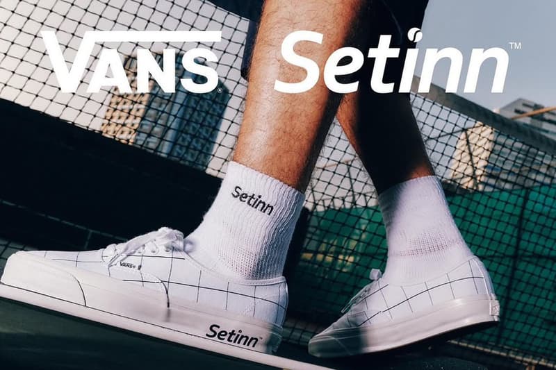 Vans Hits the Courts with Setinn To Serve Up Two Tennis Sneakers  release info authentic speed clothes apparel capsule collab price wimbledon authentic shoe skate skateboarding speed 