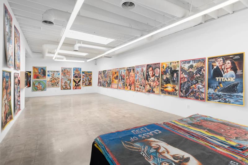 'VHS Dreams' Ghana Movie Posters Exhibition BEYOND THE STREETS deadly prey gallery art artworks