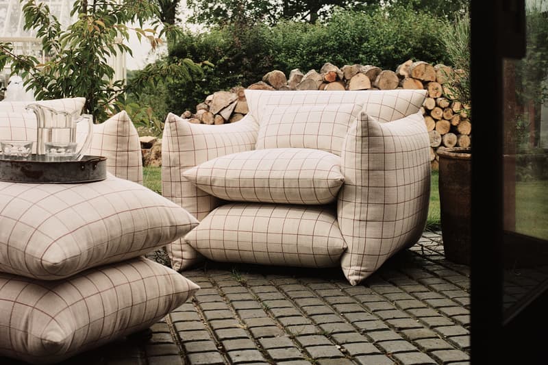 Buchanan Studio Outdoor Collection chairs stools release info Angus Buchanan Charlotte Buchanan Wild Fabric Collection Trevira CS performance textiles