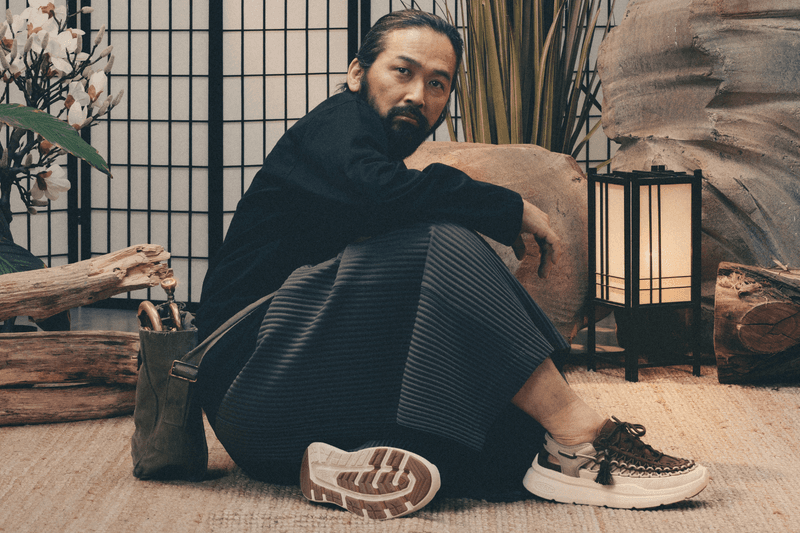 Sneaker Showroom Afew Store and Durable Footwear Company Keen Develop the KEEN UNEEK WK Curve Technology to Create a Design Intended For Mindful Walking Mediation.