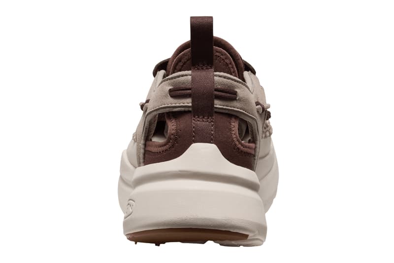 Sneaker Showroom Afew Store and Durable Footwear Company Keen Develop the KEEN UNEEK WK Curve Technology to Create a Design Intended For Mindful Walking Mediation. 