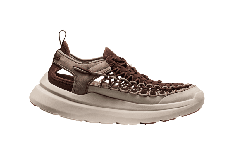 Sneaker Showroom Afew Store and Durable Footwear Company Keen Develop the KEEN UNEEK WK Curve Technology to Create a Design Intended For Mindful Walking Mediation.