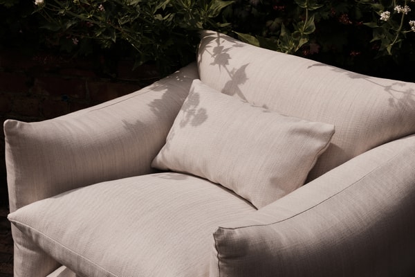 Buchanan Studio Outdoor Collection chairs stools release info Angus Buchanan Charlotte Buchanan Wild Fabric Collection Trevira CS performance textiles