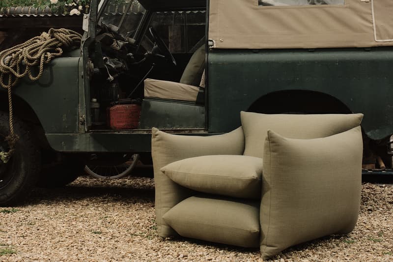 Buchanan Studio Outdoor Collection chairs stools release info Angus Buchanan Charlotte Buchanan Wild Fabric Collection Trevira CS performance textiles