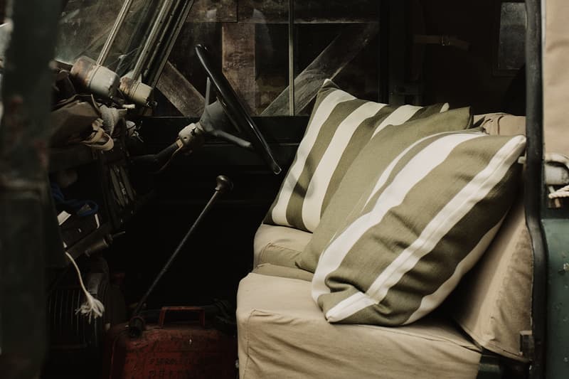 Buchanan Studio Outdoor Collection chairs stools release info Angus Buchanan Charlotte Buchanan Wild Fabric Collection Trevira CS performance textiles