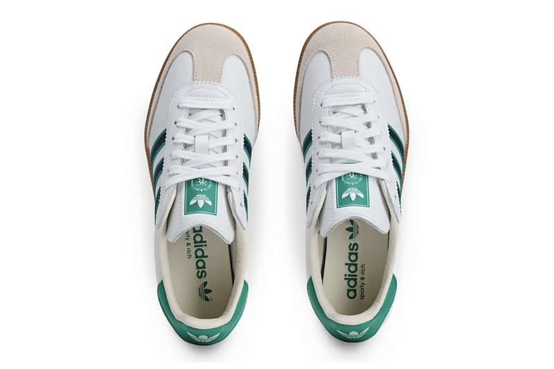 Sporty & Rich x adidas Samba JQ1353 Release Info collaboration three stripes