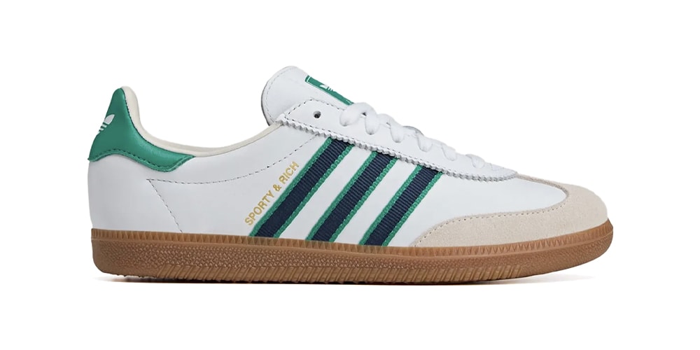 Sporty & Rich Reunites With adidas for a Preppy Samba Collaboration