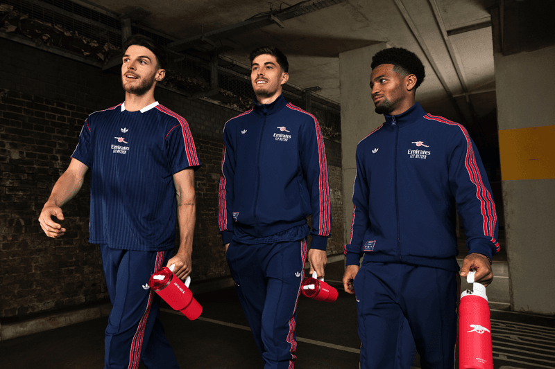 Viral Drinkware Brand Stanley 1913 and Arsenal Football Club Kick Off A Multi-Year Partnership Dropping New Collection Arsenal Quencher ProTour Flip Straw Tumbler and Arsenal Quencher H2.0 FlowState Tumbler, an Arsenal IceFlow Bottle with Fast Flow Lid and an Arsenal Stacking Tumbler