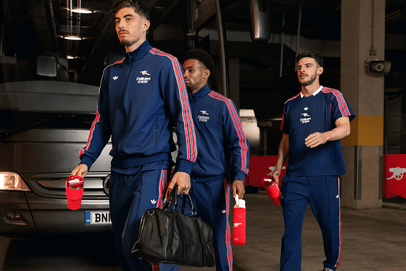 Viral Drinkware Brand Stanley 1913 and Arsenal Football Club Kick Off A Multi-Year Partnership Dropping New Collection Arsenal Quencher ProTour Flip Straw Tumbler and Arsenal Quencher H2.0 FlowState Tumbler, an Arsenal IceFlow Bottle with Fast Flow Lid and an Arsenal Stacking Tumbler