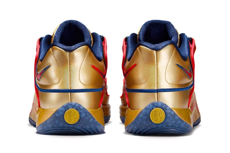 Nike KD 18 “Immortalized” Metallic Gold/Blue Void-White-University Red  II5138-700 Release Info Kevin Durant