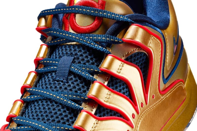 Nike KD 18 “Immortalized” Metallic Gold/Blue Void-White-University Red  II5138-700 Release Info Kevin Durant