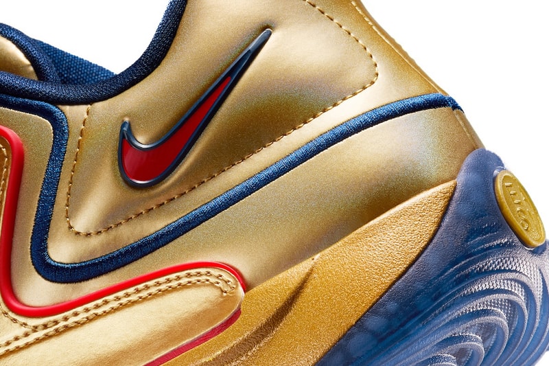 Nike KD 18 “Immortalized” Metallic Gold/Blue Void-White-University Red  II5138-700 Release Info Kevin Durant