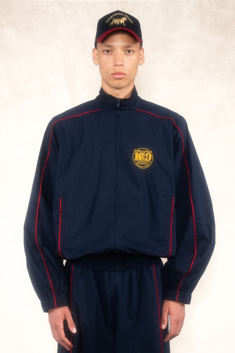 Siegelman Stable Suits Up for The Hambletonian's 100th Anniversary race horse max harness racing new jersey 100 year tracksuit hat gold colorway gold jacket tracksuit shorts