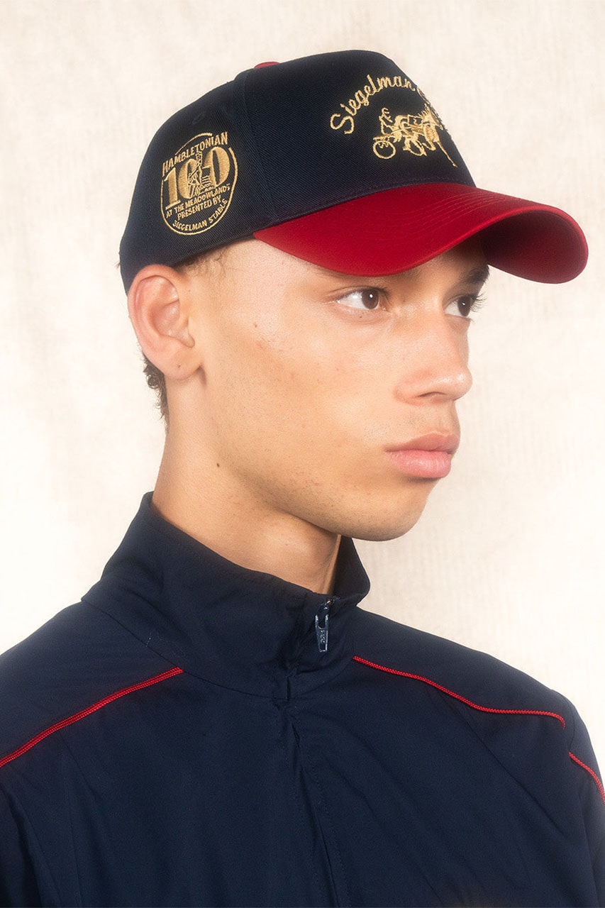 Siegelman Stable Suits Up for The Hambletonian's 100th Anniversary race horse max harness racing new jersey 100 year tracksuit hat gold colorway gold jacket tracksuit shorts