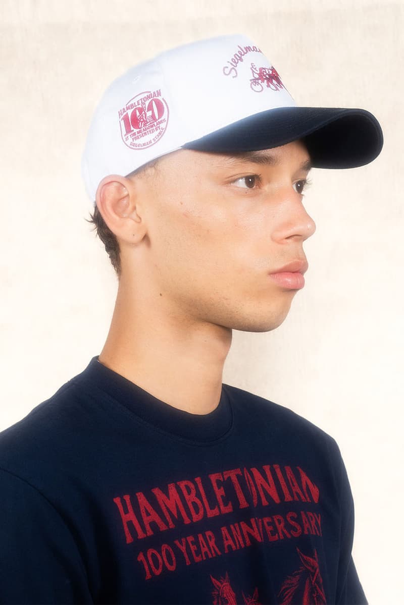 Siegelman Stable Suits Up for The Hambletonian's 100th Anniversary race horse max harness racing new jersey 100 year tracksuit hat gold colorway gold jacket tracksuit shorts