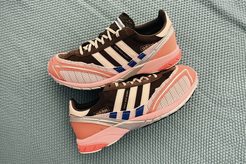 Bad Bunny x adidas adizero sl72 «коричневый/розовый» коричневый/чистый розово-базивый роз JP5997 Информация о выпуске
