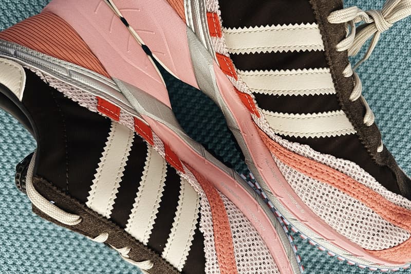 Bad Bunny x adidas adizero sl72 «коричневый/розовый» коричневый/чистый розово-базивый роз JP5997 Информация о выпуске