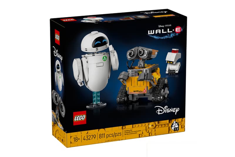 LEGO WALL-E and EVE Set 43279 Release Date disney pixar store list info pics