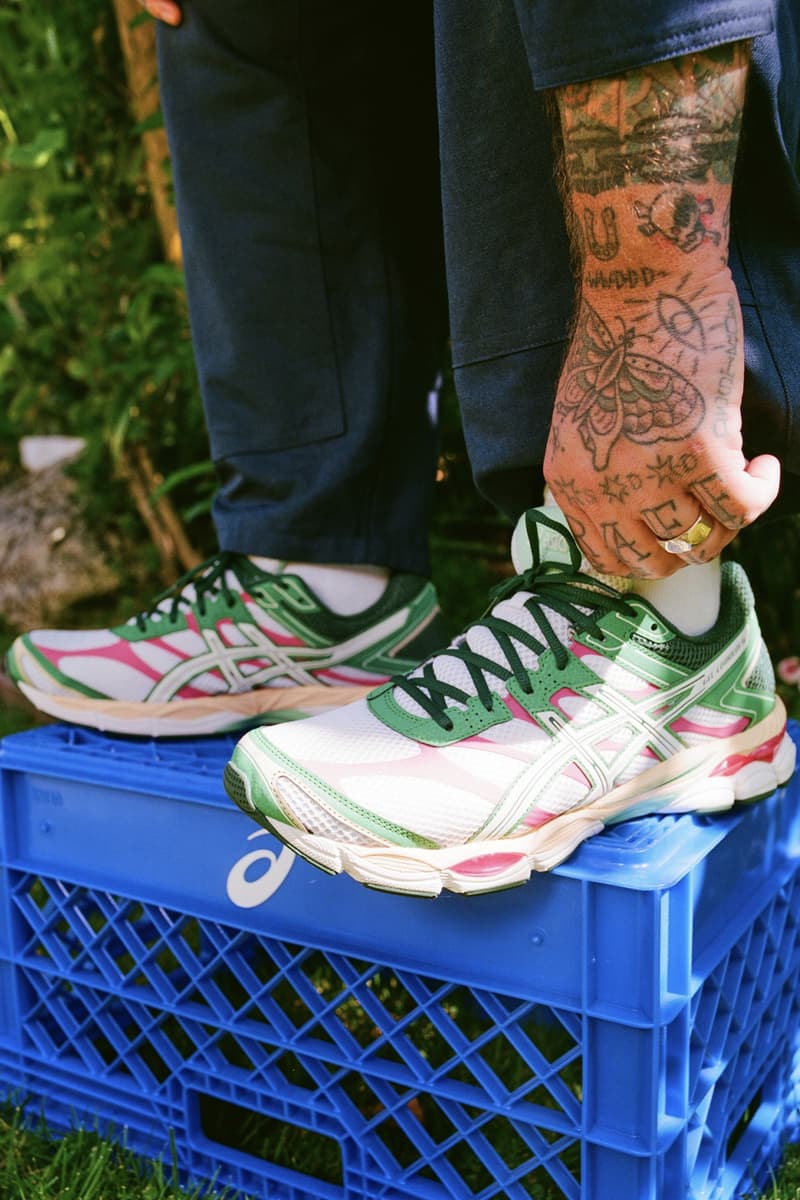 Matty Matheson and ASICS Sportstyle Revives the GEL-CUMULUS 16 in "Cloud Grey" and "Cream" release info toronto canadian chef ASICS GEL-CUMULUS 16 “Cloud Grey/Cream” (