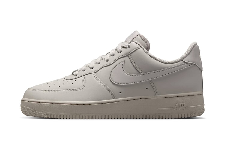 The Nike Air Force 1 Low Surfaces in a Tonal “College Grey”