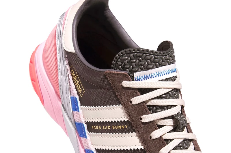Bad Bunny x adidas Adizero SL72 “Brown/Pink” Brown/Clear Pink-Hazy Rose JP5997 Release Info