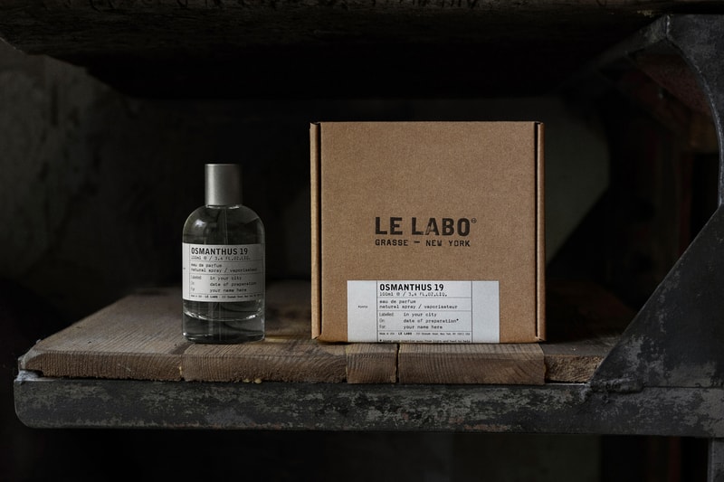 Le Labos Kyoto-Inspired OSMANTHUS 19 is Now Available Worldwide