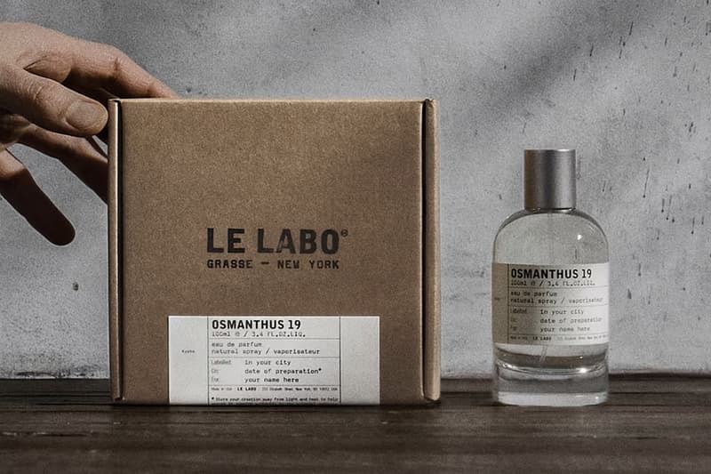Le Labo OSMANTHUS 19 Global Release Info kyoto fragrance scent perfume