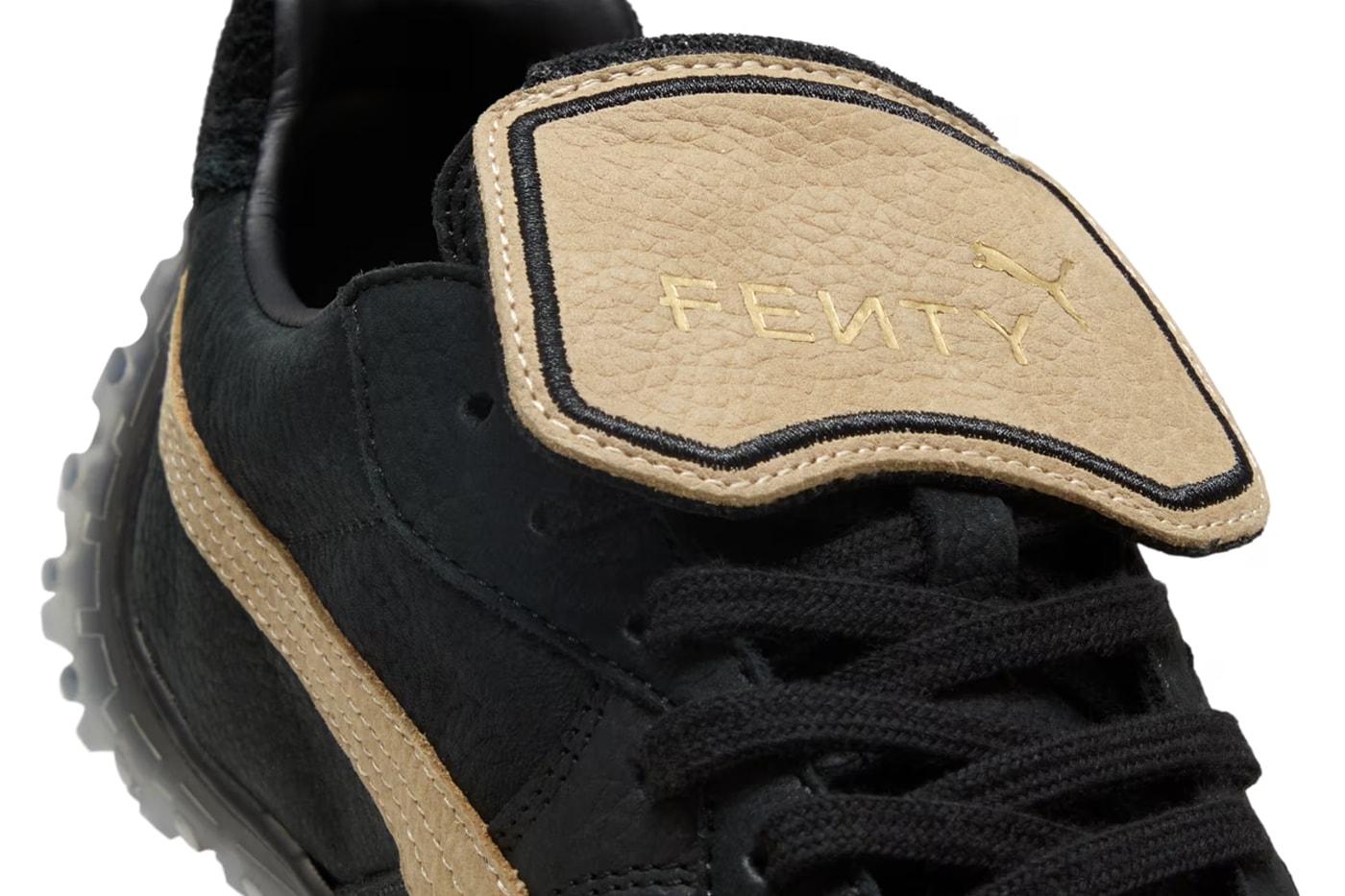 PUMA and FENTY Drop New Avanti and Avanti LS Styles, Avanti Nubuck, Black–Prairie Tan, Pale Plum – Alpine Snow, premium leather and suede materials