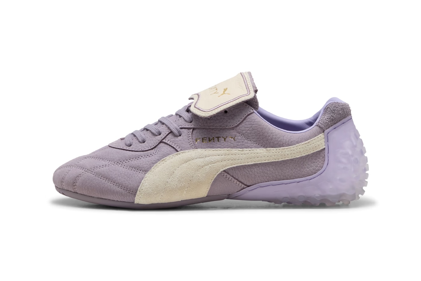 PUMA and FENTY Drop New Avanti and Avanti LS Styles, Avanti Nubuck, Black–Prairie Tan, Pale Plum – Alpine Snow, premium leather and suede materials