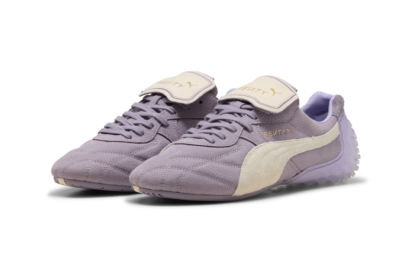 PUMA and FENTY Drop New Avanti and Avanti LS Styles, Avanti Nubuck, Black–Prairie Tan, Pale Plum – Alpine Snow, premium leather and suede materials