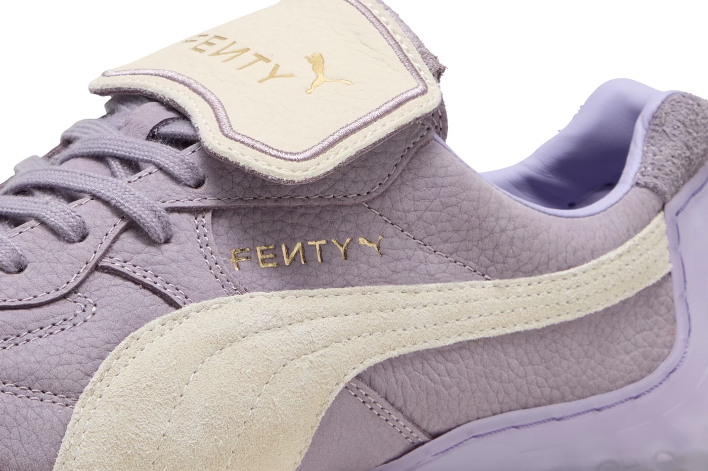 PUMA and FENTY Drop New Avanti and Avanti LS Styles, Avanti Nubuck, Black–Prairie Tan, Pale Plum – Alpine Snow, premium leather and suede materials