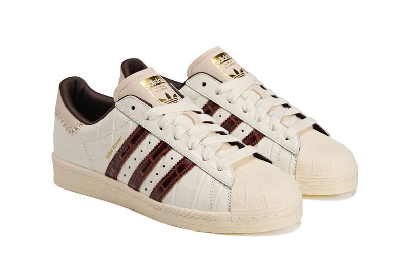 Wales Bonner x adidas Superstar Croc “Fox Brown” Wonder White/Fox Brown KH8797 Release Info