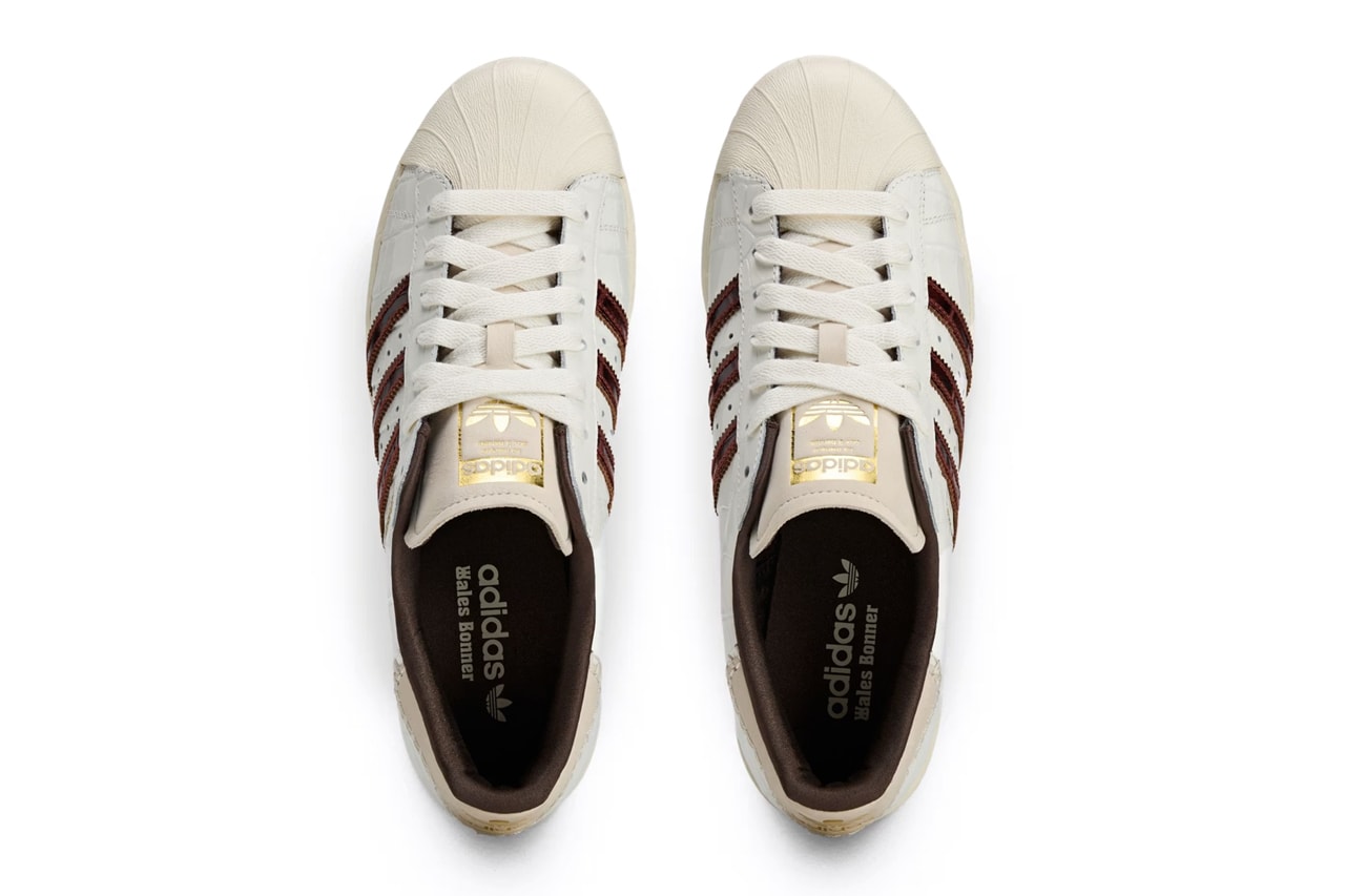 Wales Bonner x adidas Superstar Croc “Fox Brown” Wonder White/Fox Brown KH8797 Release Info