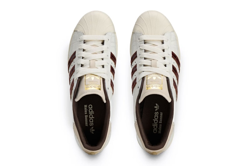 Wales Bonner x adidas Superstar Croc “Fox Brown” Wonder White/Fox Brown KH8797 Release Info
