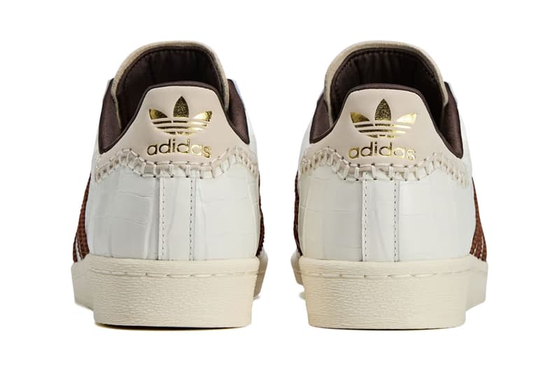 Wales Bonner x adidas Superstar Croc “Fox Brown” Wonder White/Fox Brown KH8797 Release Info