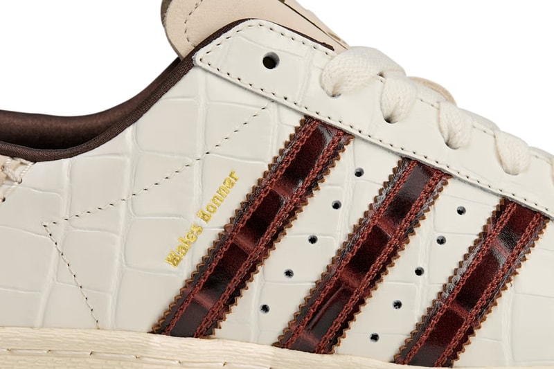 Wales Bonner x adidas Superstar Croc “Fox Brown” Wonder White/Fox Brown KH8797 Release Info