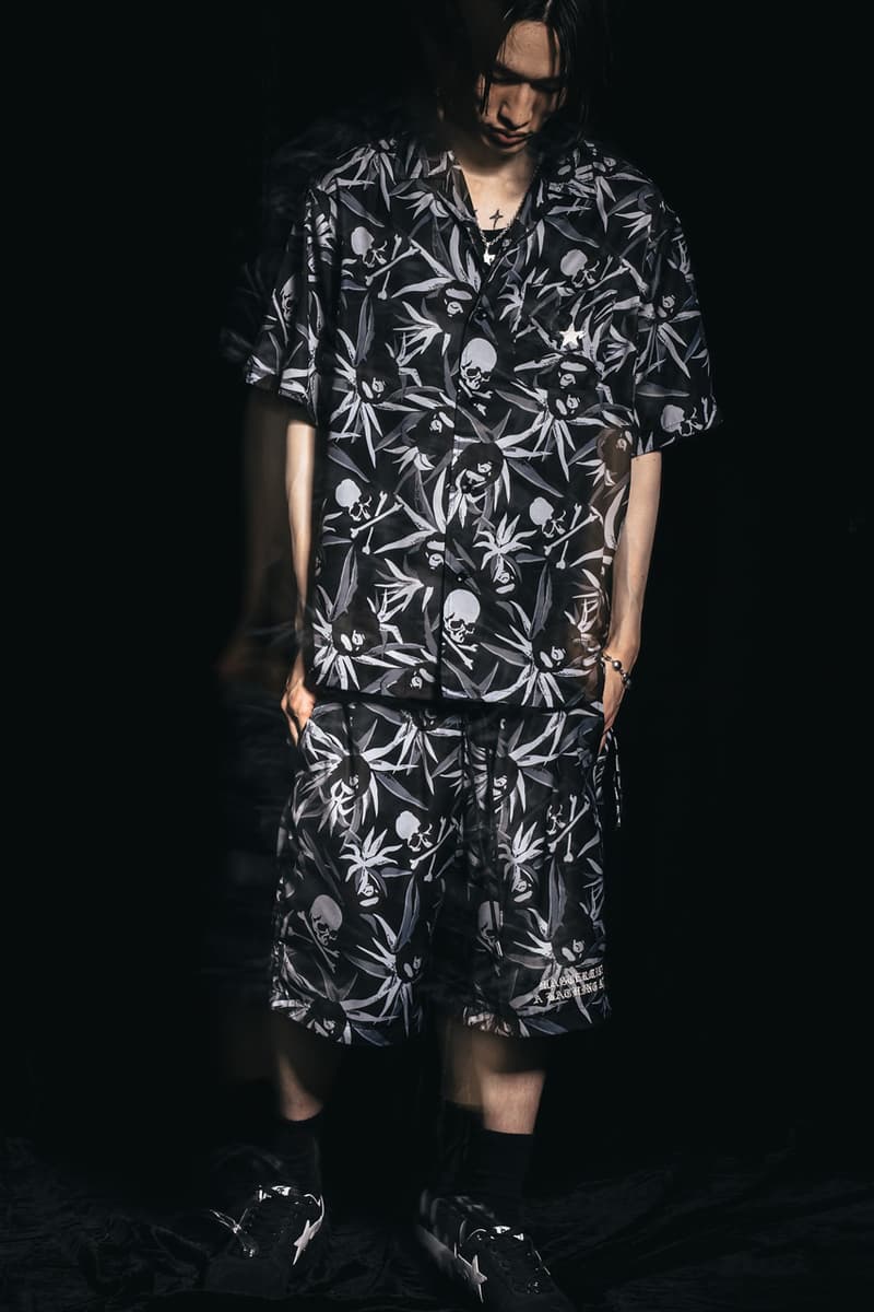 mastermind JAPAN x BAPE Tropical Skull Camo 16 Release Date Information 