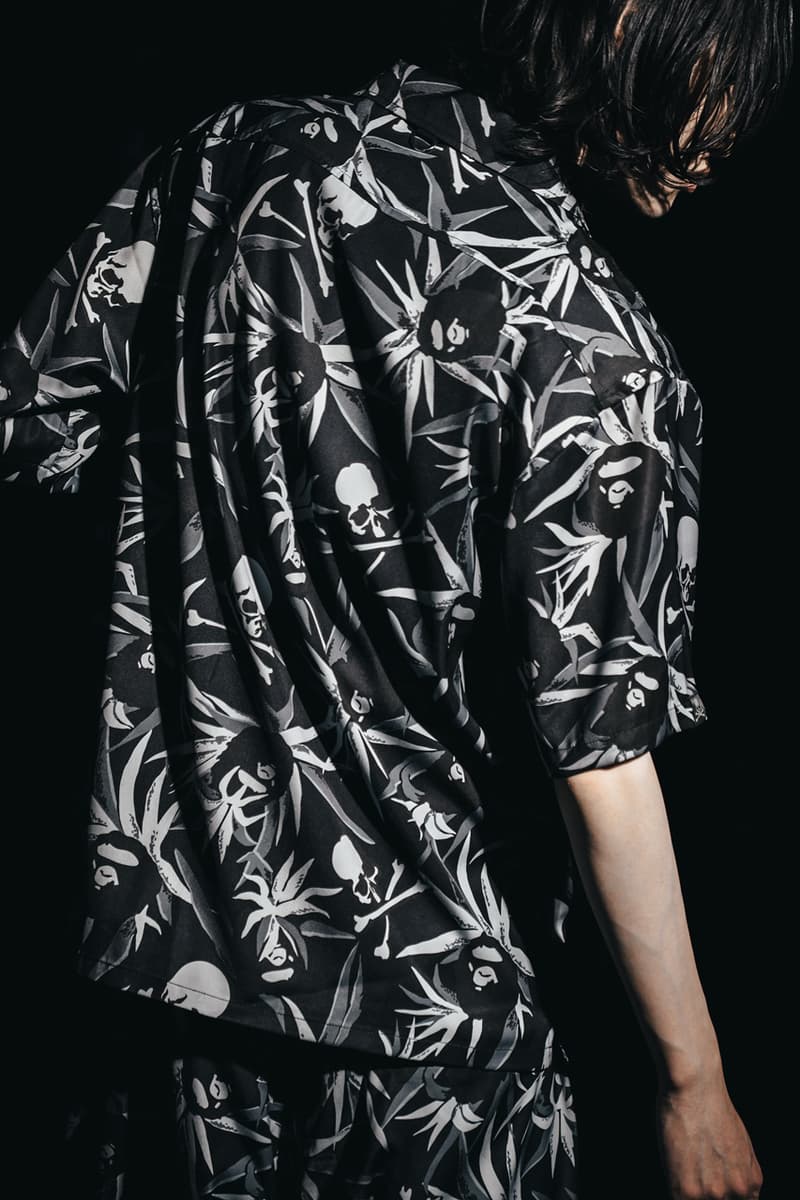 mastermind JAPAN x BAPE Tropical Skull Camo 16 Release Date Information 