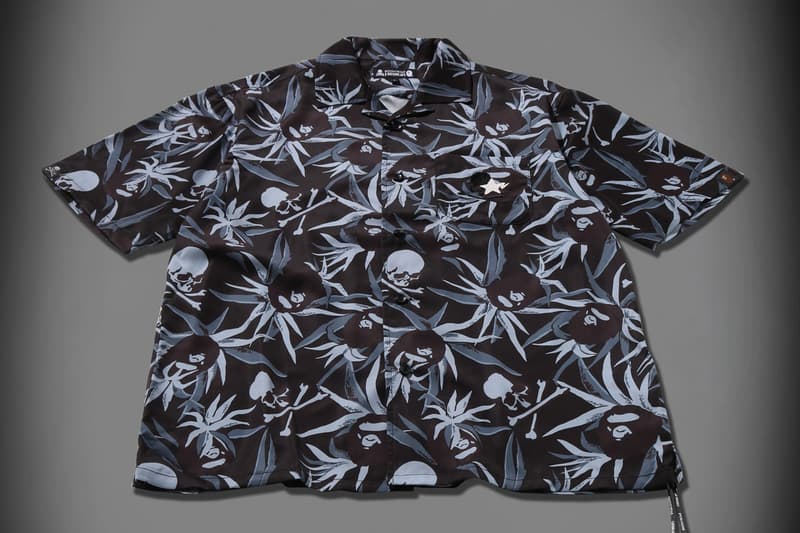 mastermind JAPAN x BAPE Tropical Skull Camo 16 Release Date Information 