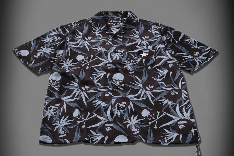 mastermind JAPAN x BAPE Tropical Skull Camo 16 Release Date Information 