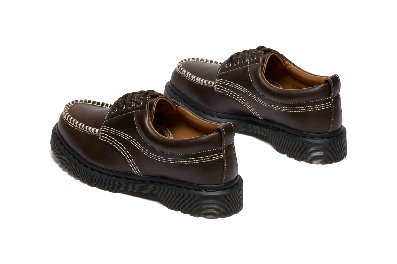 Dr. Martens Lowell Moc Toe Fall 2025 Release Date info store list buying guide photos price Russet Red Olive Midnight Blue 42091600 41627300 41627400 x