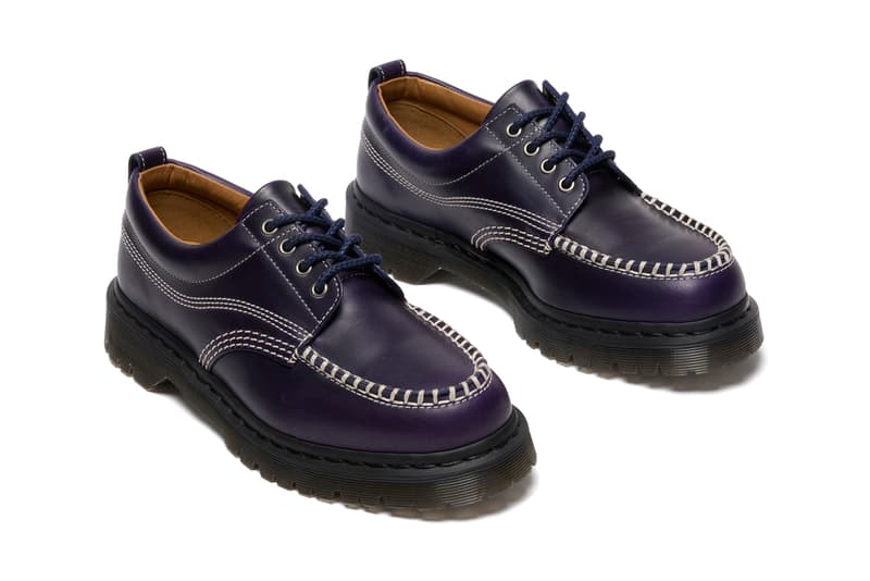 Dr. Martens Lowell Moc Toe Fall 2025 Release Date info store list buying guide photos price Russet Red Olive Midnight Blue 42091600 41627300 41627400 x