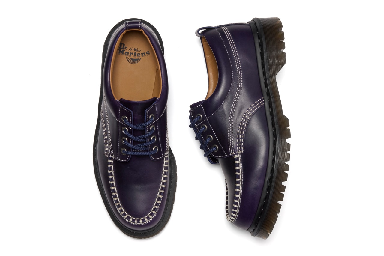 Dr. Martens Lowell Moc Toe Fall 2025 Release Date info store list buying guide photos price Russet Red Olive Midnight Blue 42091600 41627300 41627400 x