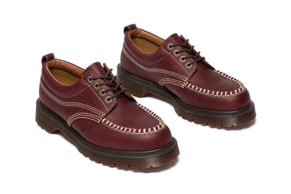 Dr. Martens Lowell Moc Toe Fall 2025 Release Date info store list buying guide photos price Russet Red Olive Midnight Blue 42091600 41627300 41627400 x
