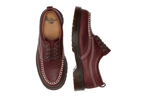 Dr. Martens Lowell Moc Toe Fall 2025 Release Date info store list buying guide photos price Russet Red Olive Midnight Blue 42091600 41627300 41627400 x